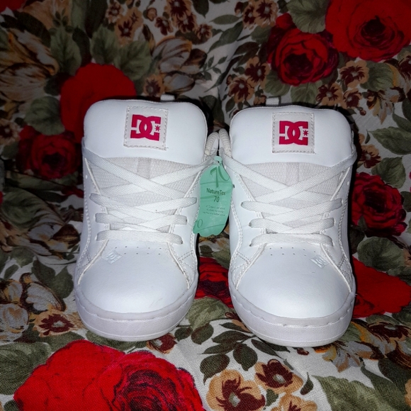 DC Women's Court Graffik Skate Shoes Size 7 HTF - Picture 4 of 16